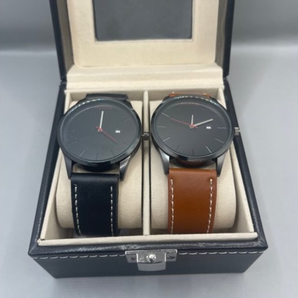 Both New In Plastic Watch  No Defects Fully Functional - Picture 2 of 5